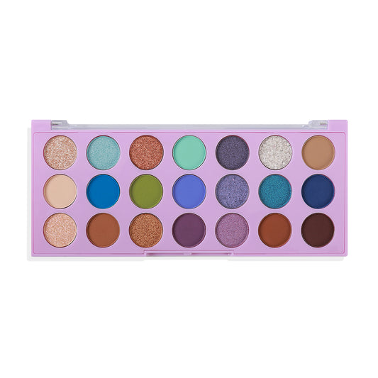 21 Colour Shadow Palette - Supernova Open Palette