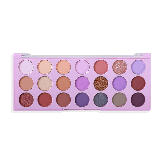 21 Colour Shadow Palette - Berries Opened Palette