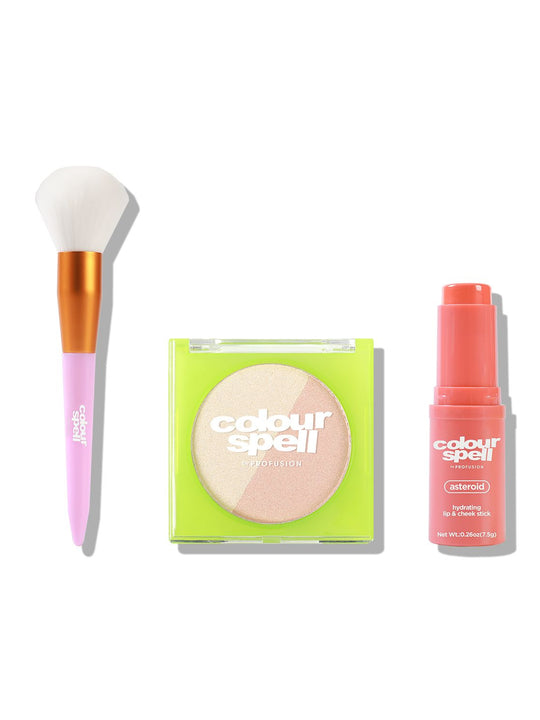 #Glowup Collection- Highlight, Blush & Brush