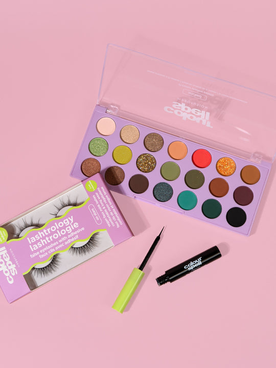 Fearlessly Bold Collection- Eyeliner, Lashes & Shadows