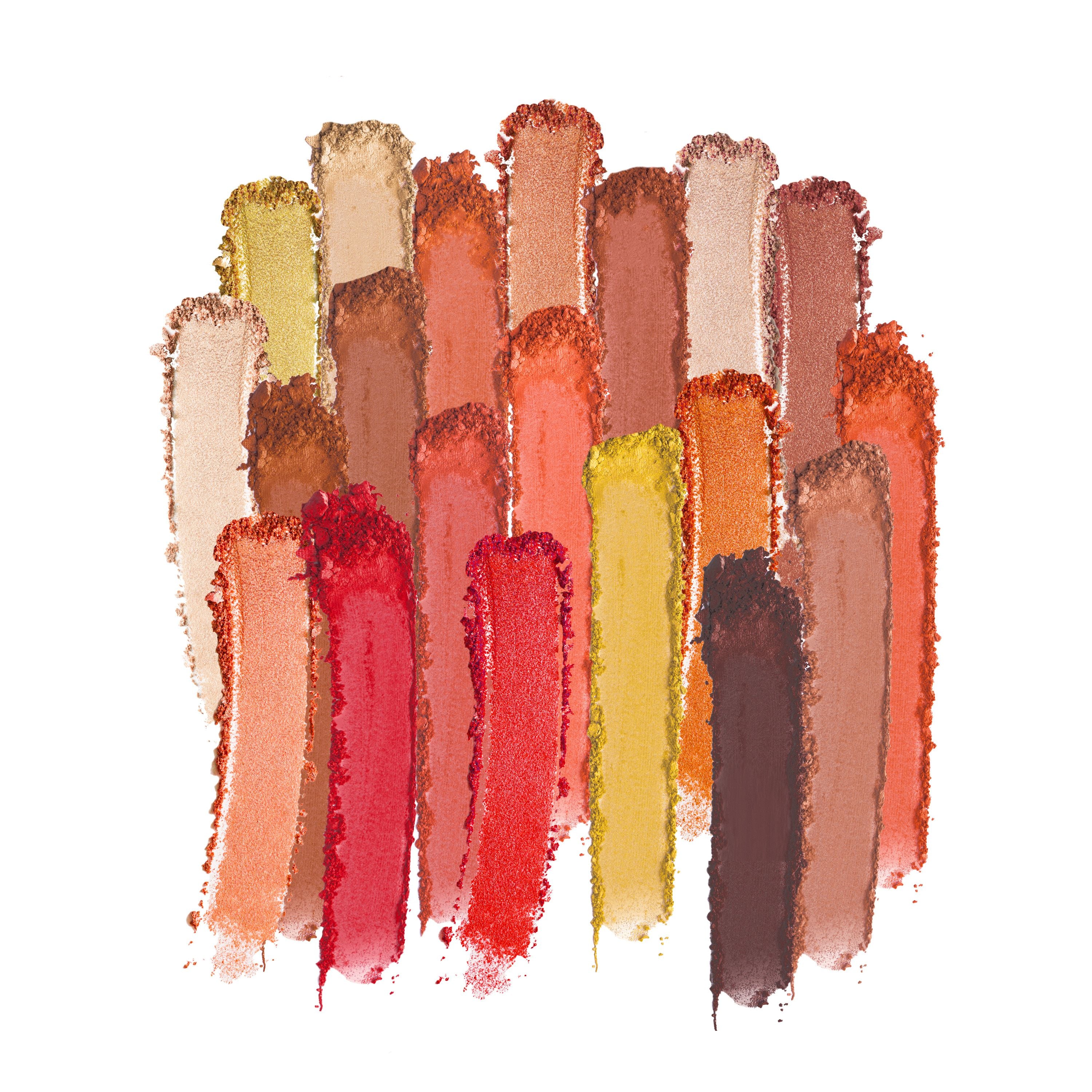 Solstice 21 Shade Eyeshadow Palette Swatch