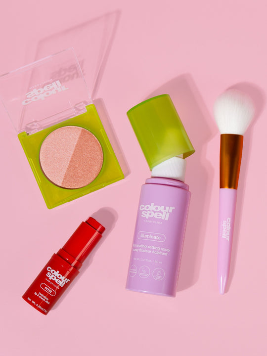 Clean Girl Collection- Highlight, Setting, Blush and Brush