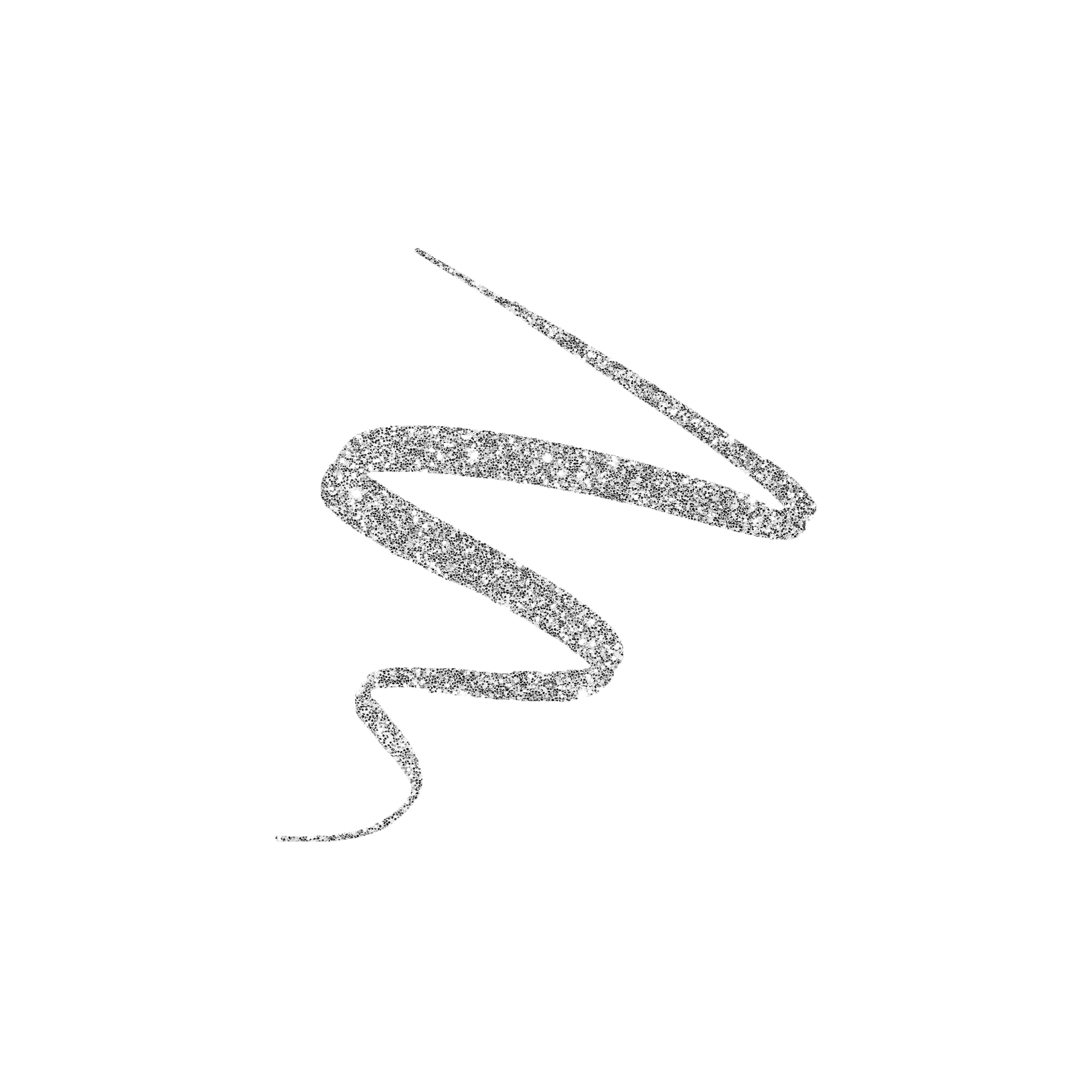 Silver Liquid Glitter Swatch