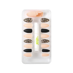 Stiletto Cheetah Press on nails 