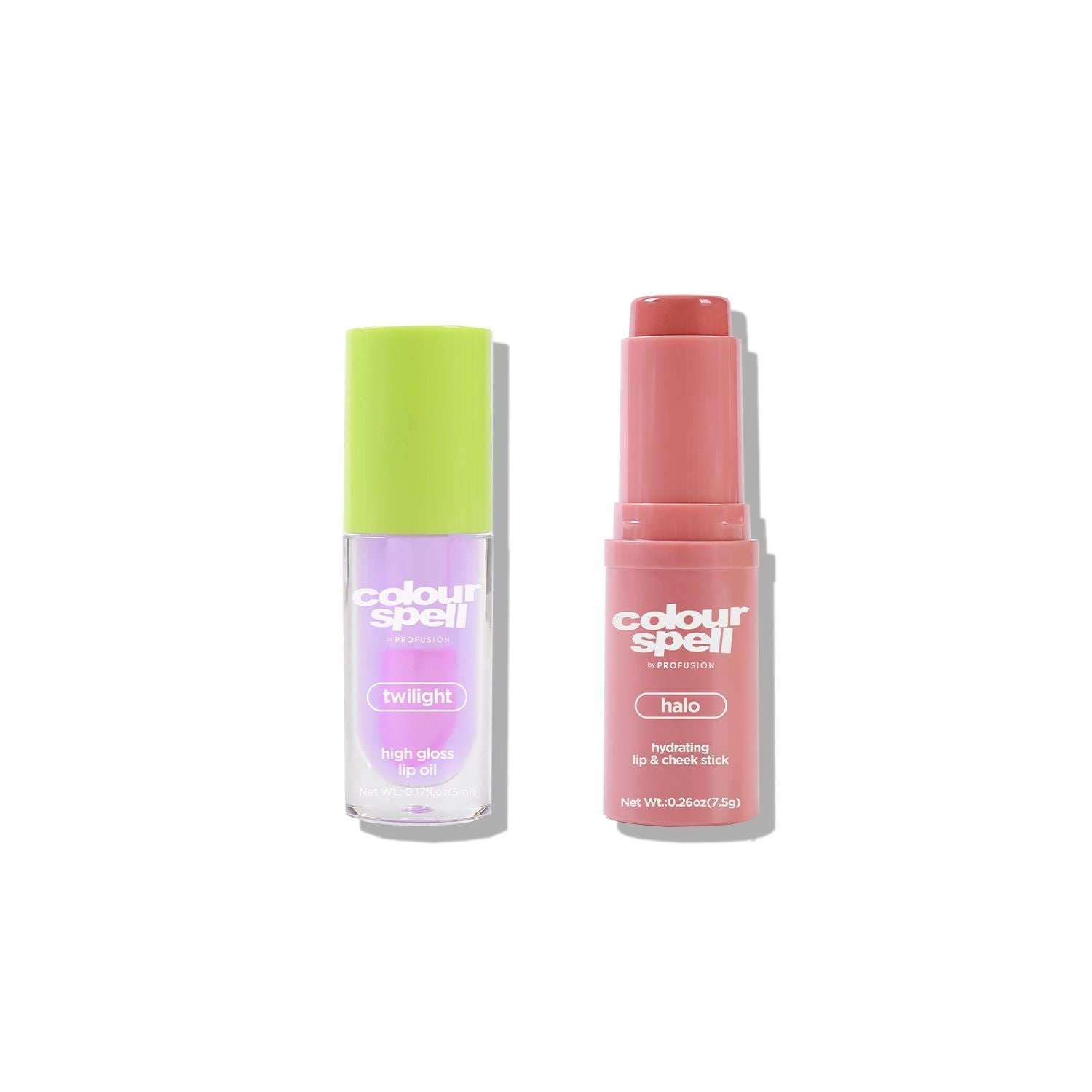 Soft Start set with High Gloss Lip Oil and 2-in-1 Hydrating Lip & Cheek Stick