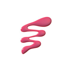 Hot Pink Gel Nail Polish Swatch