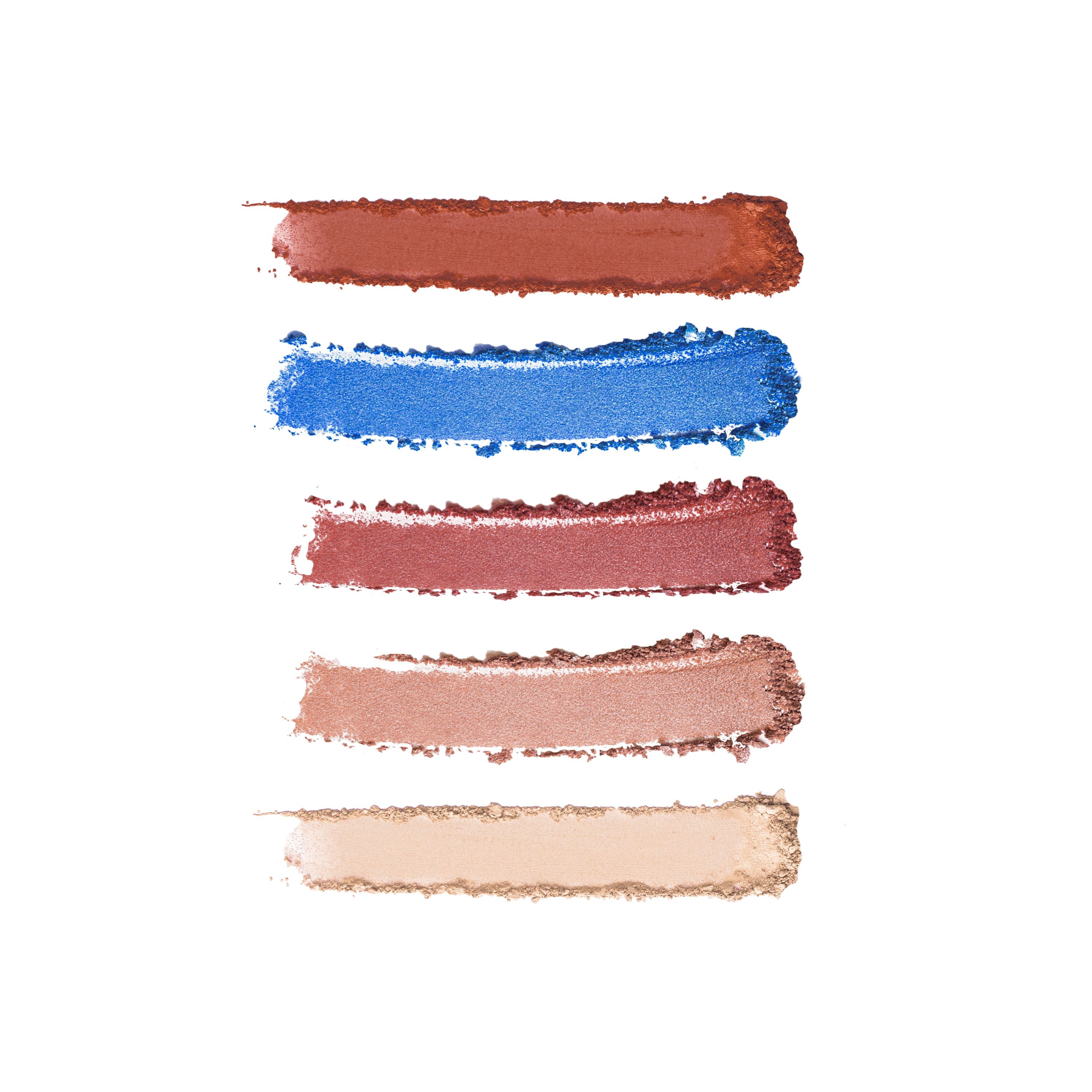Hydra 5 Shade Eyeshadow Palette Swatch