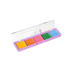 Cappella 5 Shade Eyeshadow Palette Angled Open 