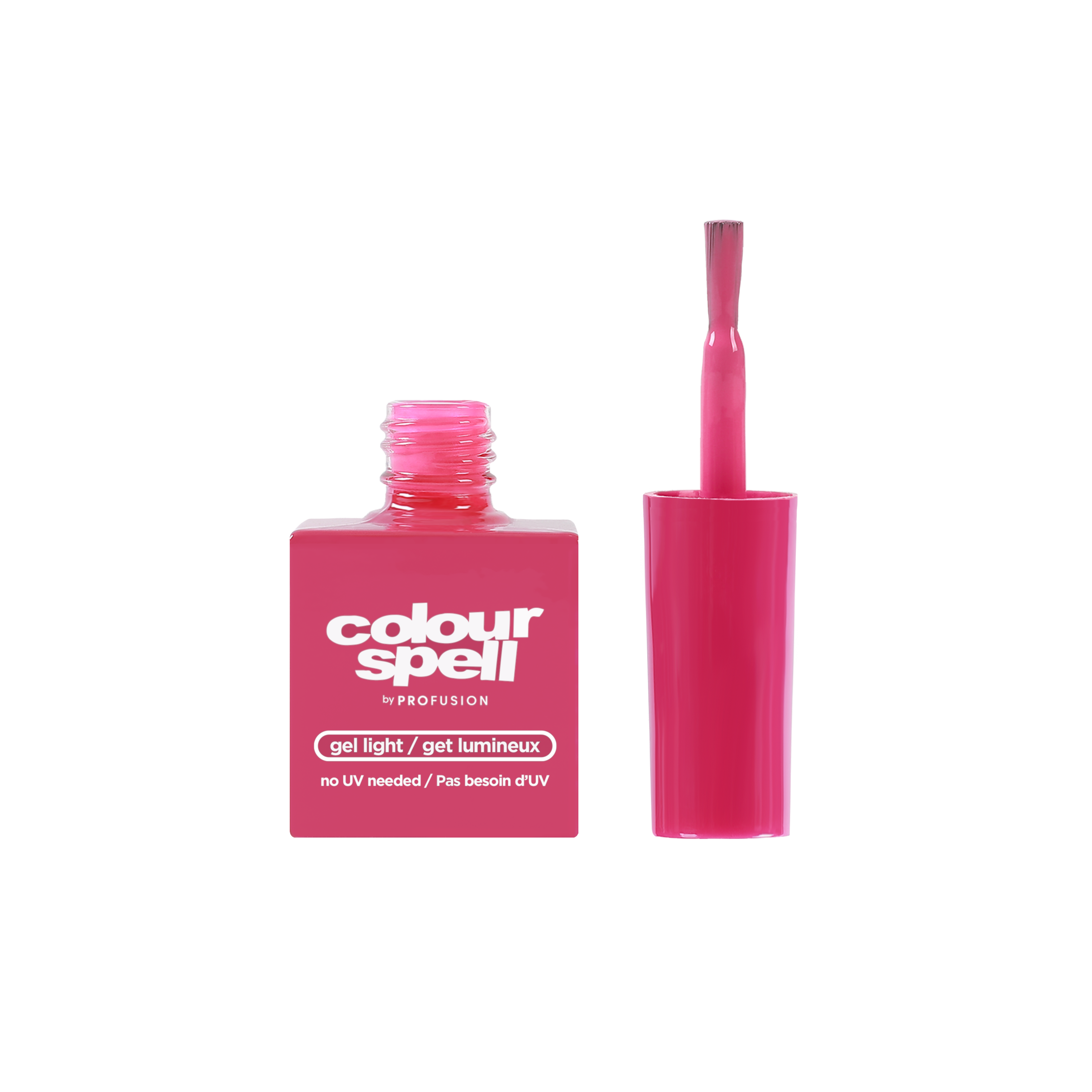 Hot Pink Gel Nail Polish