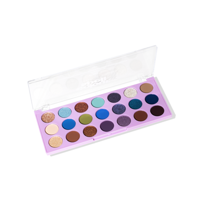 21 Colour Shadow Palette - Supernova Angled Open Palette