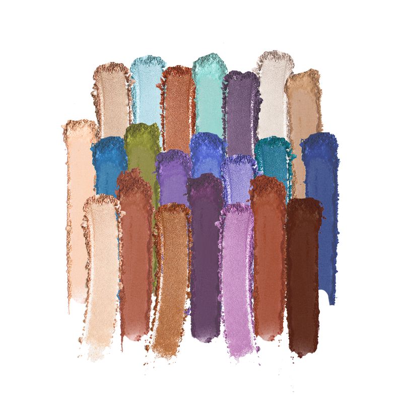 21 Colour Shadow Palette - Supernova Swatches