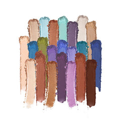 21 Colour Shadow Palette - Supernova Swatches