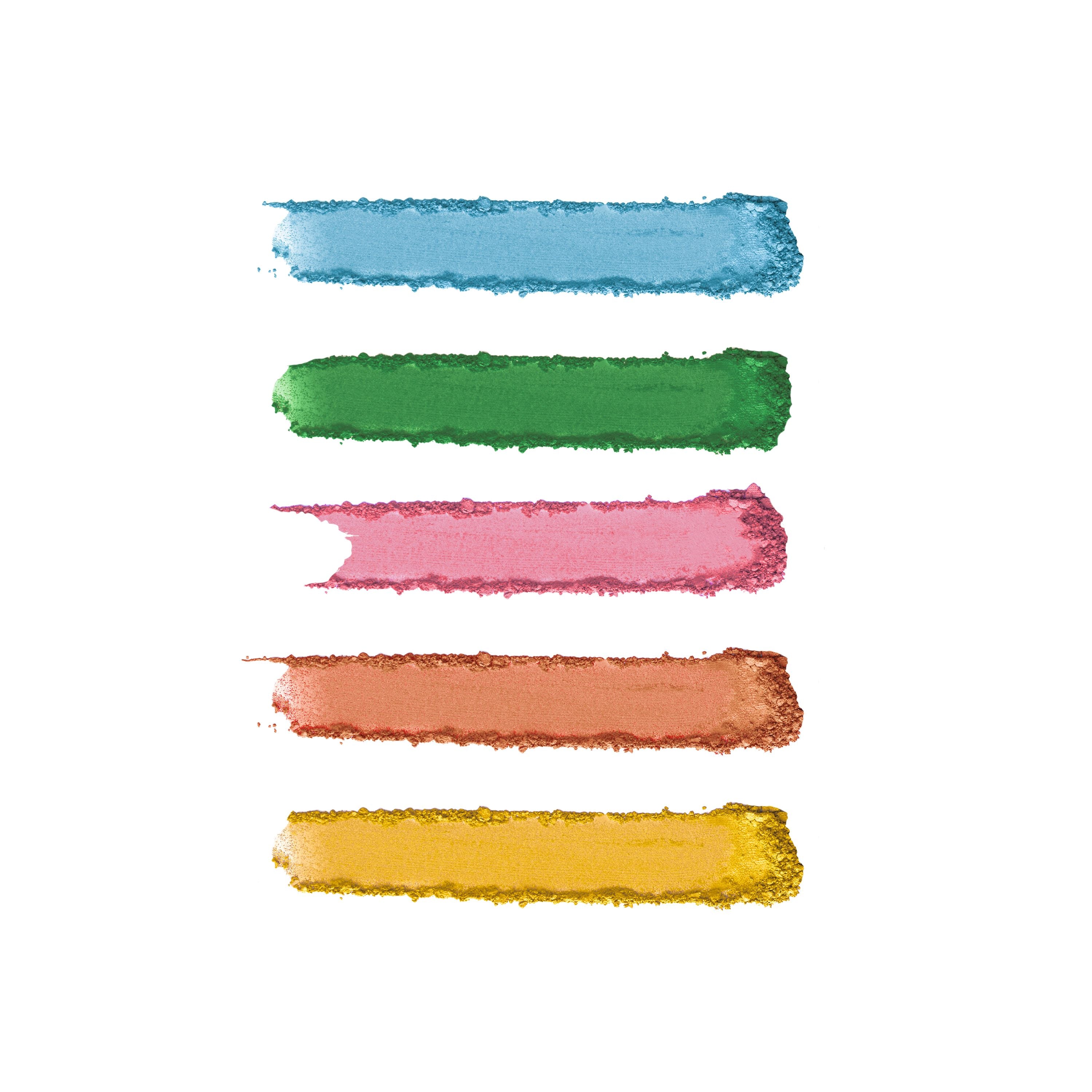 Cappella 5 Shade Eyeshadow Palette Swatch