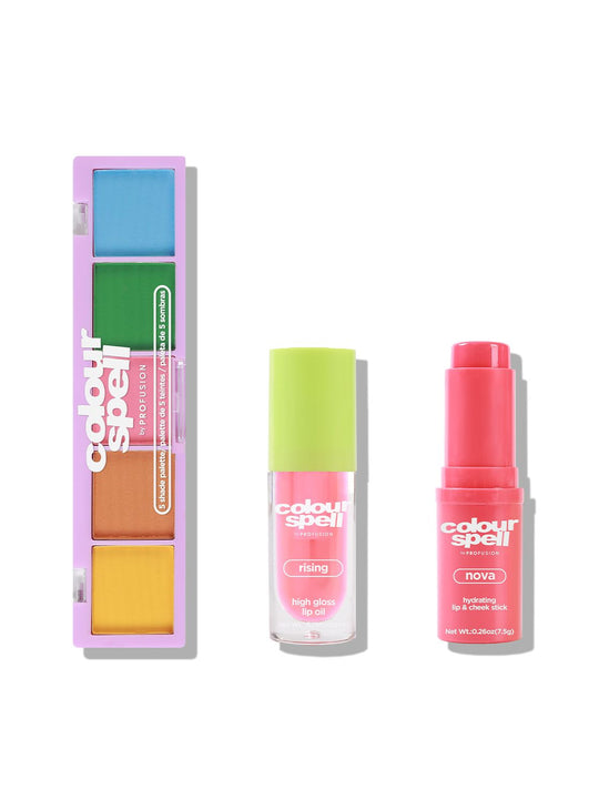 Playful Collection- Lip Oil, Blush & Shadows