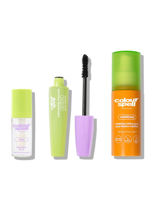 No Filter Needed Collection- Setting, Lip Oil & Mascara