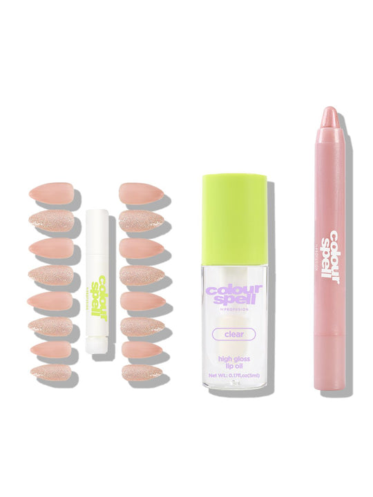Pressed, Glossed and Polished Collection- Shadow, Lip Oil & Nails